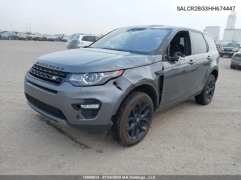 SALCR2BG3HH674447 2017 Land Rover Discovery Sport