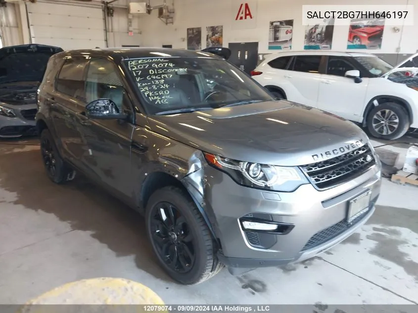 SALCT2BG7HH646197 2017 Land Rover Discovery Sport