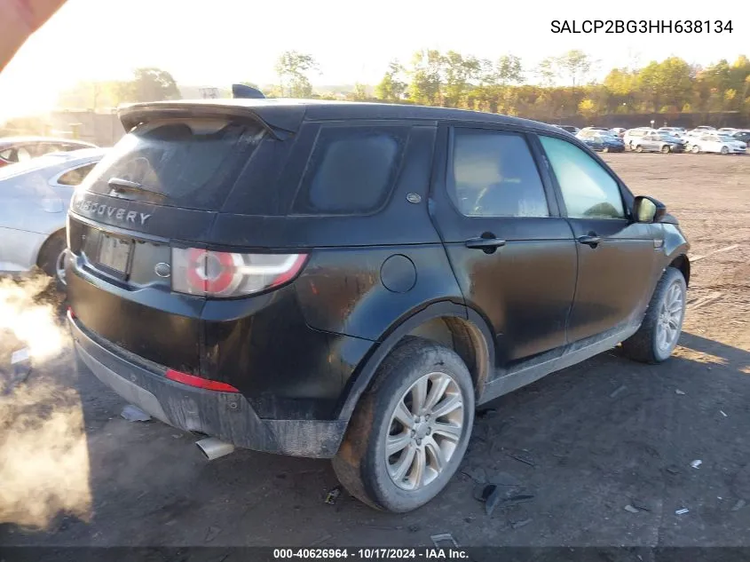 2017 Land Rover Discovery Sport Se VIN: SALCP2BG3HH638134 Lot: 40626964