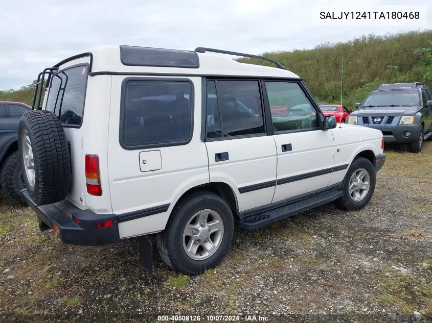 1996 Land Rover Discovery VIN: SALJY1241TA180468 Lot: 40508126