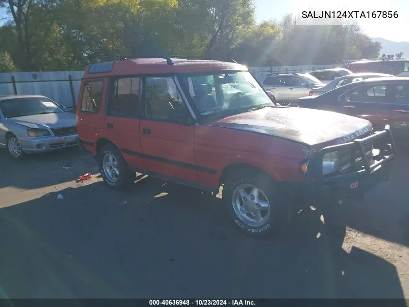 1996 Land Rover Discovery VIN: SALJN124XTA167856 Lot: 40636948