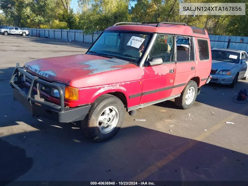 1996 Land Rover Discovery VIN: SALJN124XTA167856 Lot: 40636948