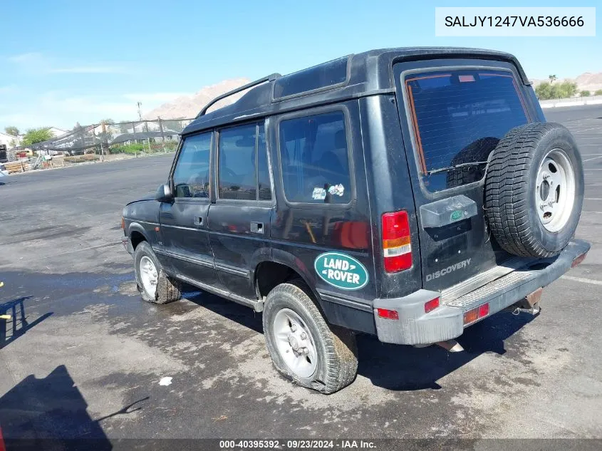 1997 Land Rover Discovery Sd/Se/Se7 VIN: SALJY1247VA536666 Lot: 40395392