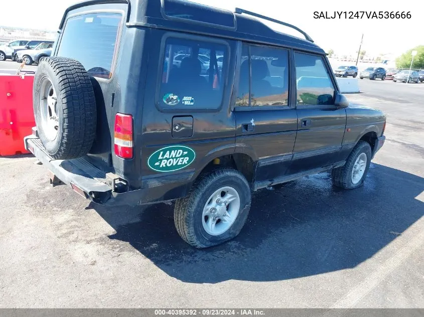 1997 Land Rover Discovery Sd/Se/Se7 VIN: SALJY1247VA536666 Lot: 40395392