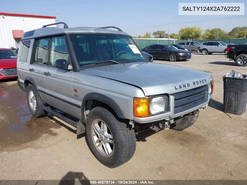 2002 Land Rover Discovery Series Ii Se VIN: SALTY124X2A762222 Lot: 40679734