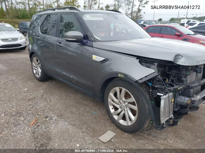 2017 Land Rover Discovery Hse VIN: SALRRBBV5HA041272 Lot: 40795992