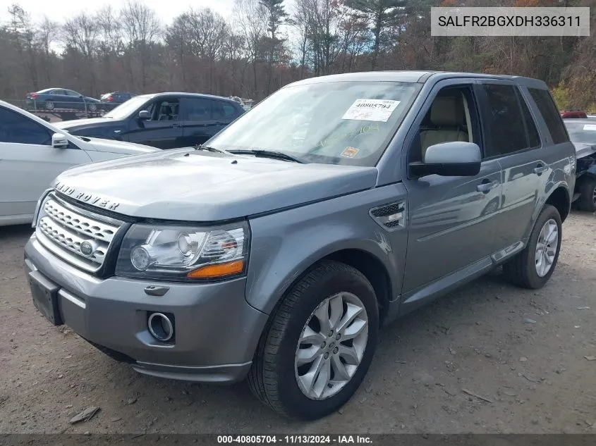 2013 Land Rover Lr2 VIN: SALFR2BGXDH336311 Lot: 40805704