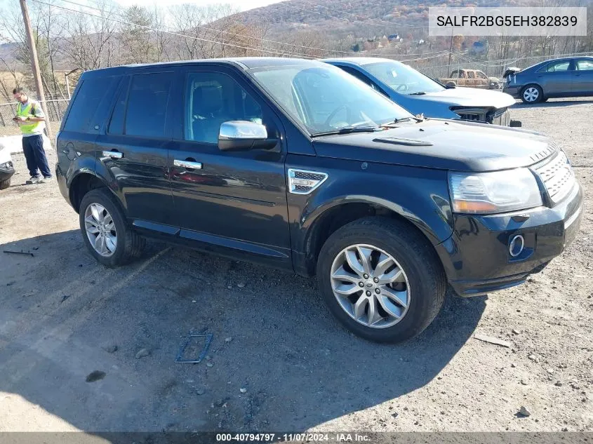 2014 Land Rover Lr2 VIN: SALFR2BG5EH382839 Lot: 40794797