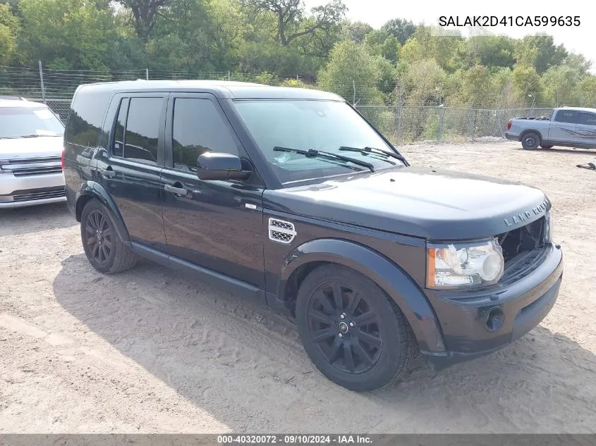 SALAK2D41CA599635 2012 Land Rover Lr4