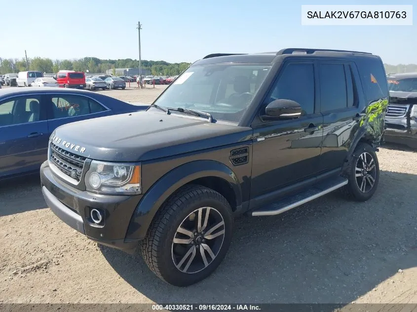 SALAK2V67GA810763 2016 Land Rover Lr4 Hse Luxury