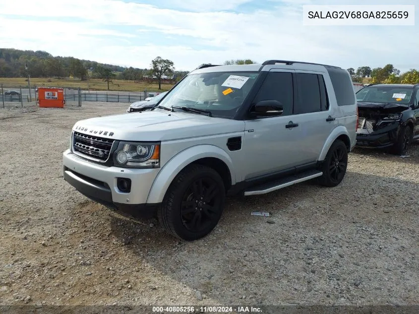 2016 Land Rover Lr4 VIN: SALAG2V68GA825659 Lot: 40805256