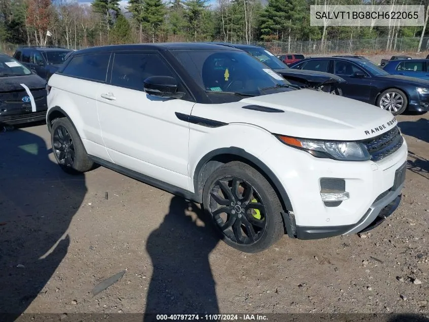 2012 Land Rover Range Rover Evoque Pure Plus VIN: SALVT1BG8CH622065 Lot: 40797274