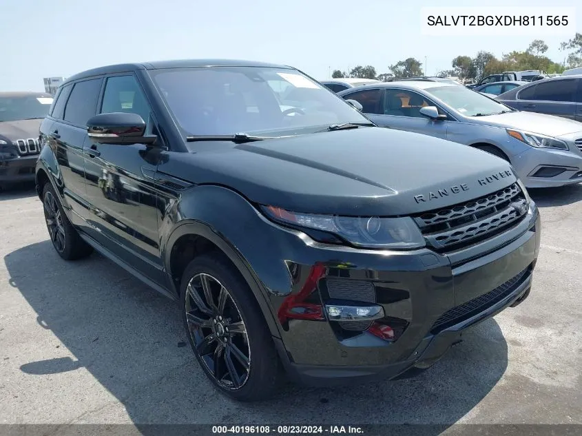 2013 Land Rover Range Rover Evoque Pure VIN: SALVT2BGXDH811565 Lot: 40196108