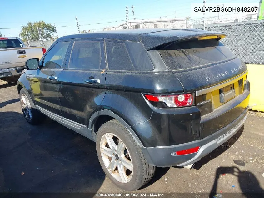 SALVR2BG6DH848207 2013 Land Rover Range Rover Evoque Pure