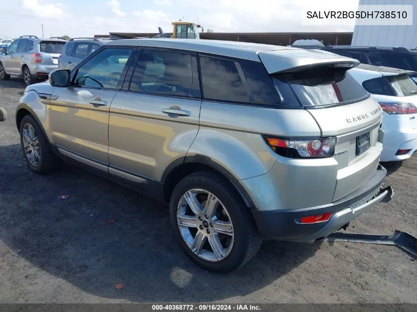 SALVR2BG5DH738510 2013 Land Rover Range Rover Evoque Pure