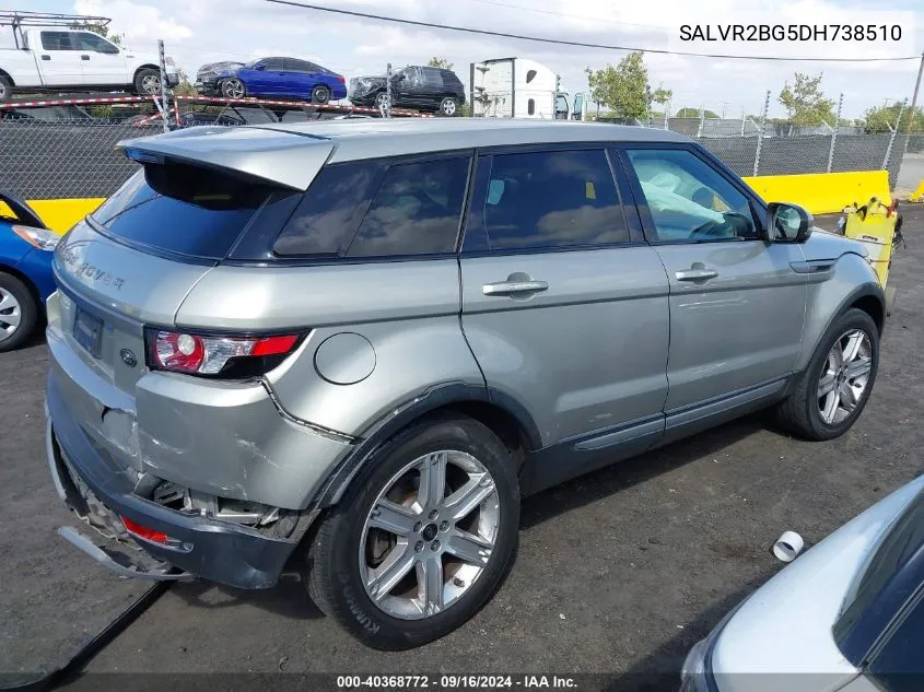 2013 Land Rover Range Rover Evoque Pure VIN: SALVR2BG5DH738510 Lot: 40368772