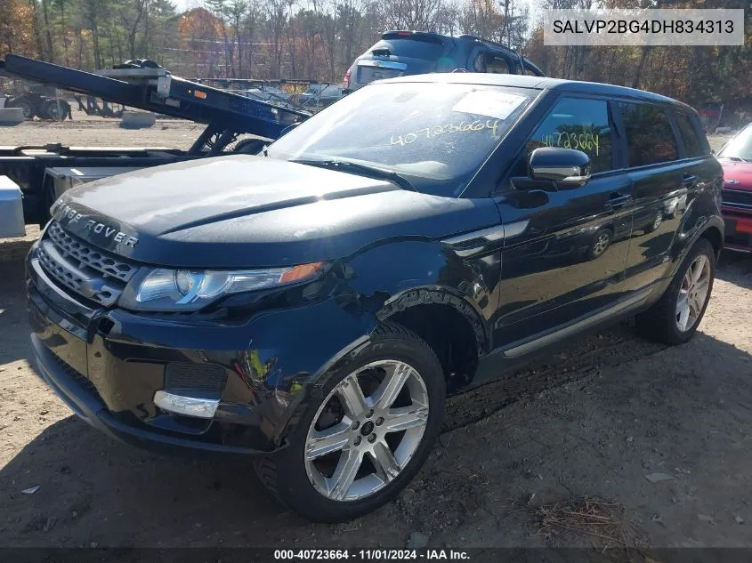 2013 Land Rover Range Rover Evoque Pure VIN: SALVP2BG4DH834313 Lot: 40723664