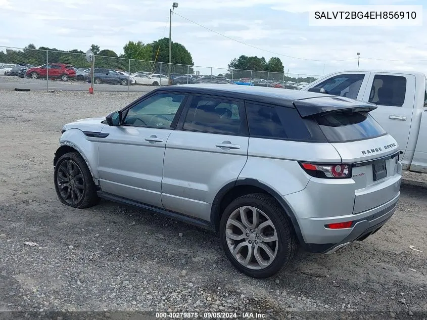 2014 Land Rover Range Rover Evoque Dynamic VIN: SALVT2BG4EH856910 Lot: 40279875