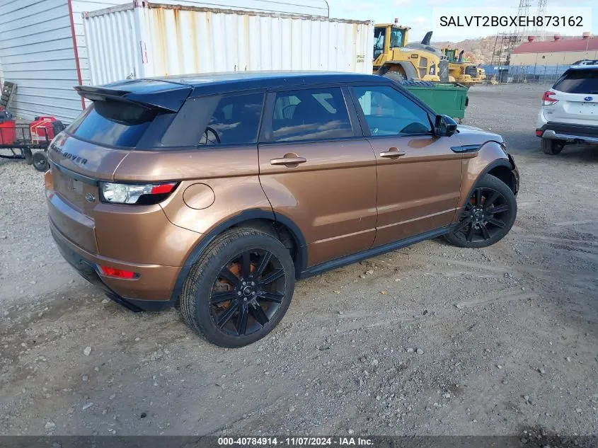 2014 Land Rover Range Rover Evoque Dynamic VIN: SALVT2BGXEH873162 Lot: 40784914