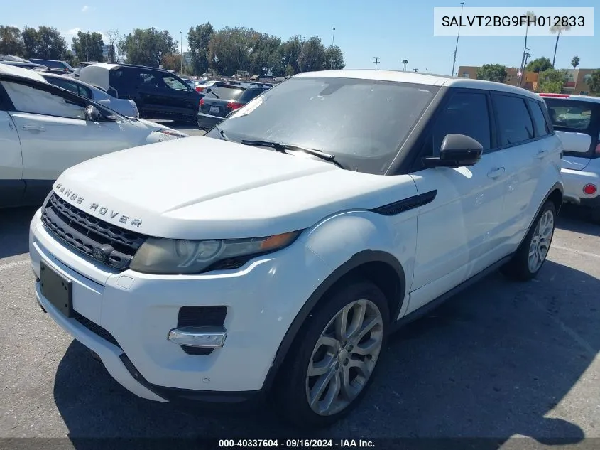 SALVT2BG9FH012833 2015 Land Rover Range Rover Evoque Dynamic