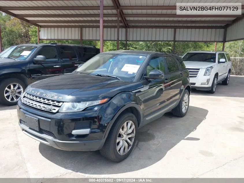 SALVN2BG4FH077129 2015 Land Rover Range Rover Evoque Pure