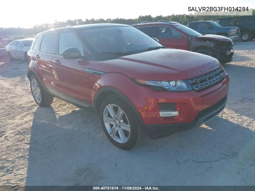 2015 Land Rover Range Rover Evoque Pure Premium VIN: SALVR2BG3FH014284 Lot: 40781819