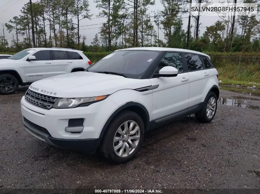 2015 Land Rover Range Rover Evoque Pure VIN: SALVN2BG8FH957945 Lot: 40797889