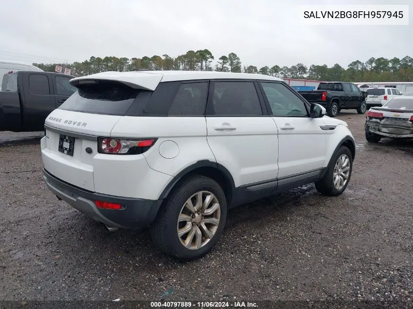 2015 Land Rover Range Rover Evoque Pure VIN: SALVN2BG8FH957945 Lot: 40797889