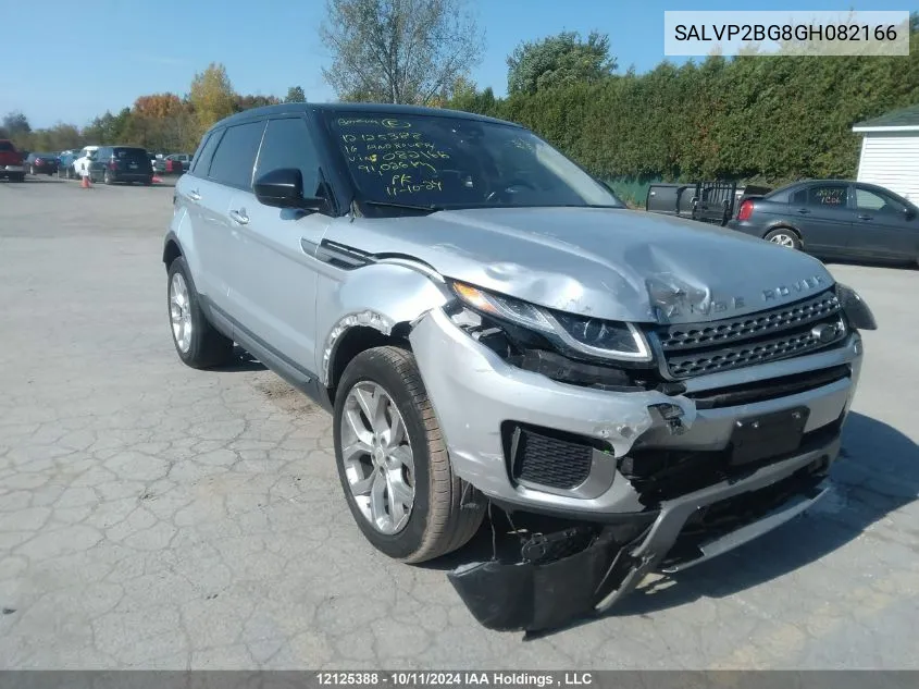 2016 Land Rover Range Rover Evoque VIN: SALVP2BG8GH082166 Lot: 12125388