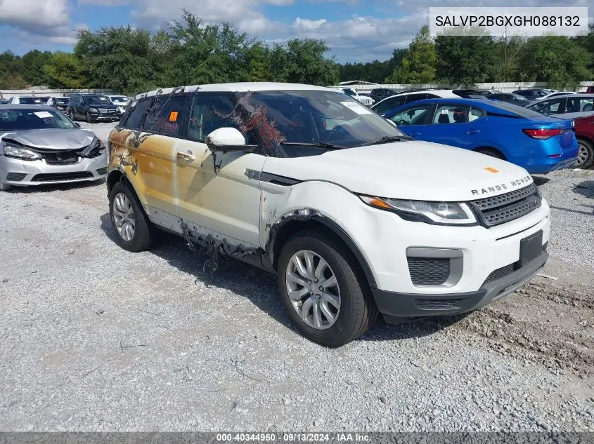 2016 Land Rover Range Rover Evoque Se/Se Premium VIN: SALVP2BGXGH088132 Lot: 40344950