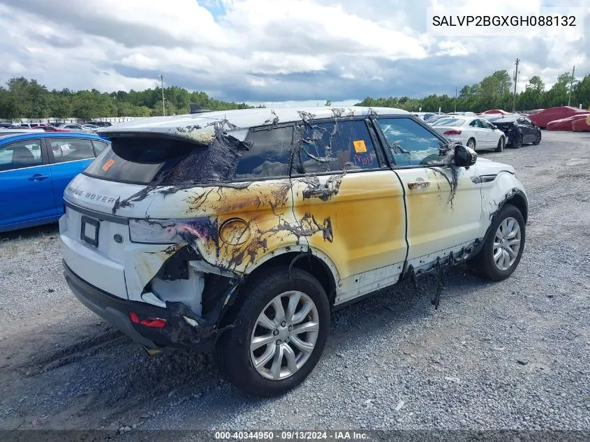 SALVP2BGXGH088132 2016 Land Rover Range Rover Evoque Se/Se Premium