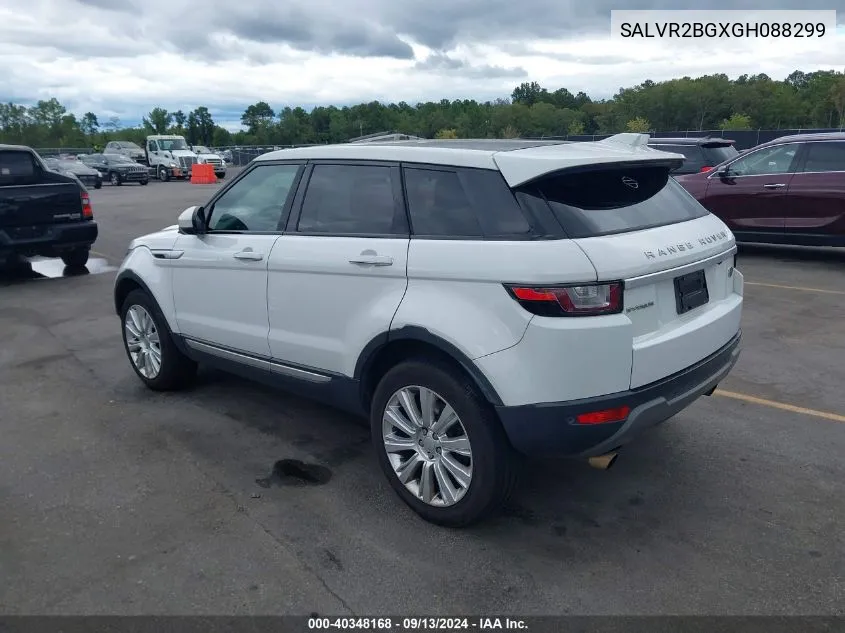 SALVR2BGXGH088299 2016 Land Rover Range Rover Evoque Hse