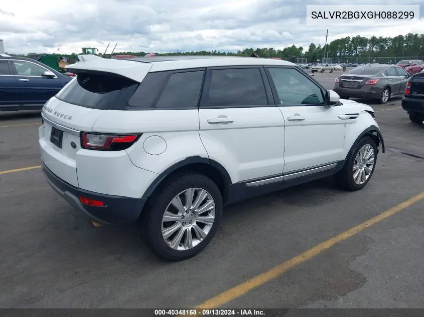 SALVR2BGXGH088299 2016 Land Rover Range Rover Evoque Hse