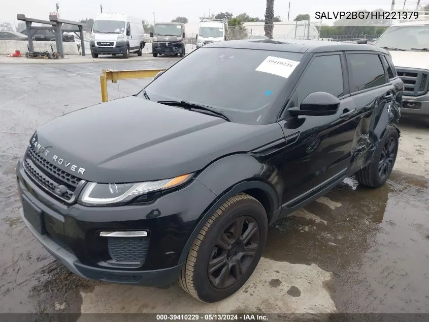 2017 Land Rover Range Rover Evoque Se/Se Premium VIN: SALVP2BG7HH221379 Lot: 39410229