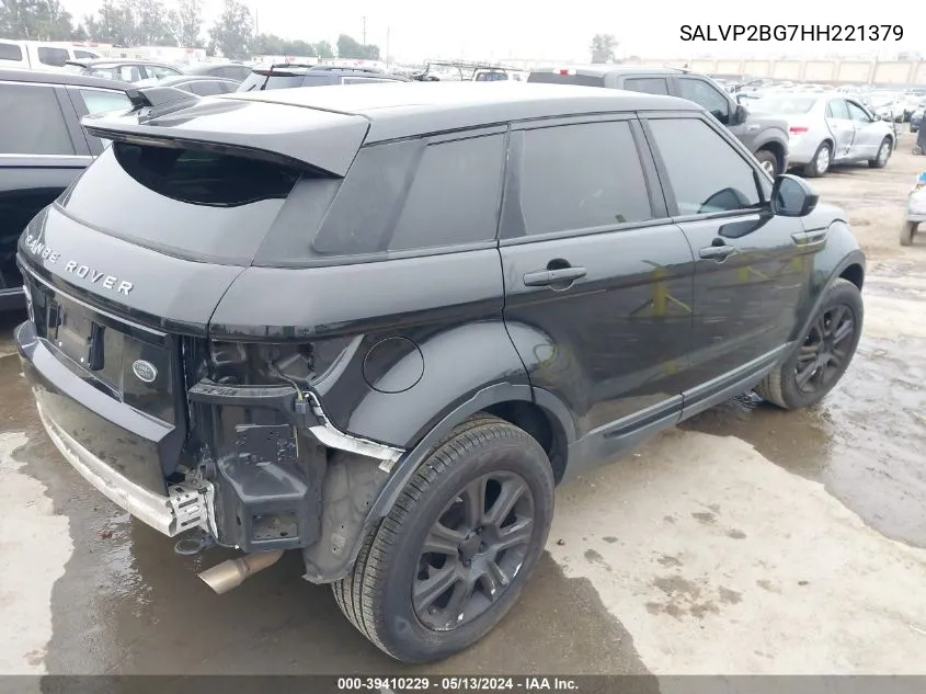 2017 Land Rover Range Rover Evoque Se/Se Premium VIN: SALVP2BG7HH221379 Lot: 39410229