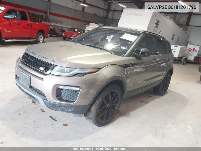 SALVP2BG0HH201796 2017 Land Rover Range Rover Evoque Se/Se Premium