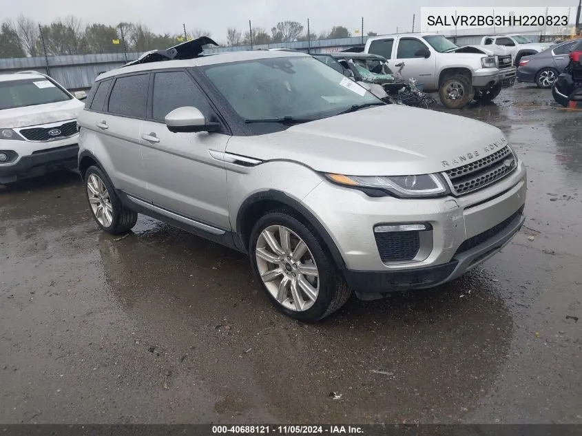 2017 Land Rover Range Rover Evoque Hse VIN: SALVR2BG3HH220823 Lot: 40688121