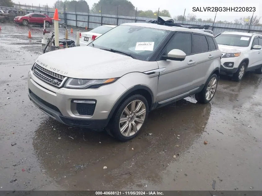 2017 Land Rover Range Rover Evoque Hse VIN: SALVR2BG3HH220823 Lot: 40688121