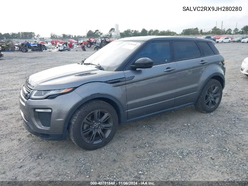 2018 Land Rover Range Rover Evoque Landmark Edition/Se Premium VIN: SALVC2RX9JH280280 Lot: 40781648