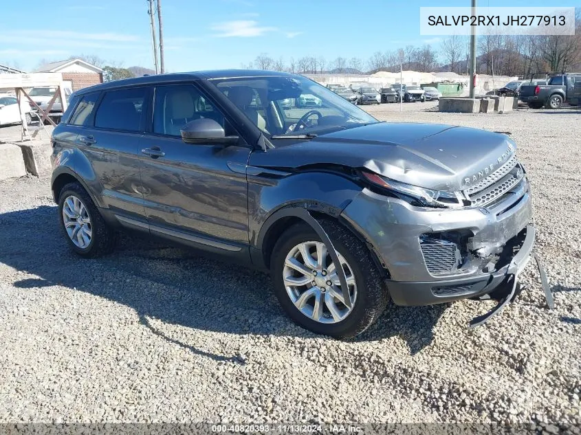 2018 Land Rover Range Rover Evoque Se/Se Premium VIN: SALVP2RX1JH277913 Lot: 40820393