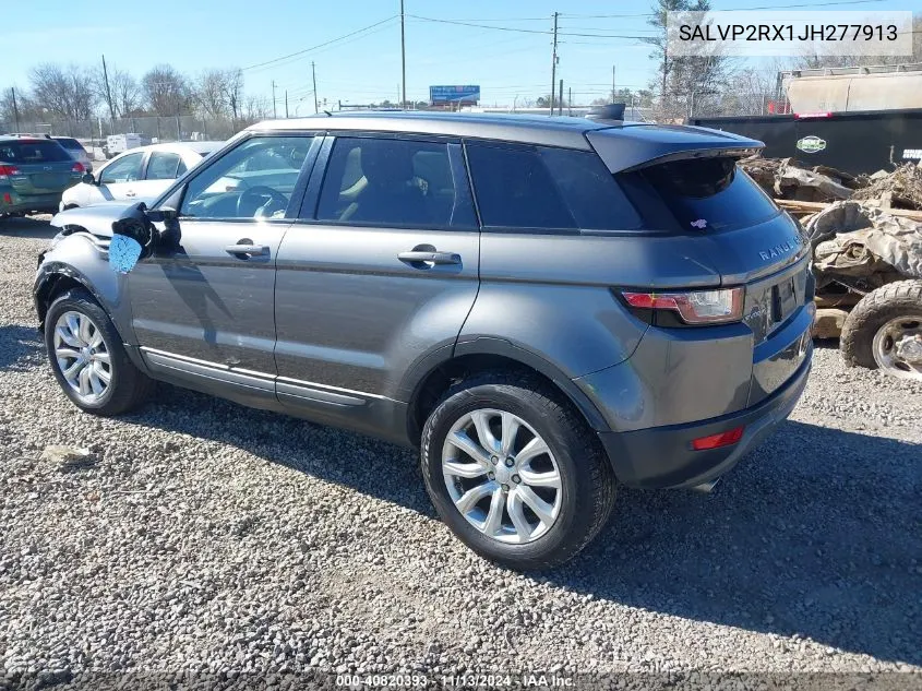 2018 Land Rover Range Rover Evoque Se/Se Premium VIN: SALVP2RX1JH277913 Lot: 40820393