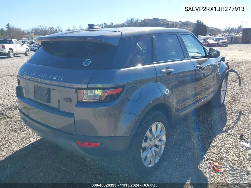 2018 Land Rover Range Rover Evoque Se/Se Premium VIN: SALVP2RX1JH277913 Lot: 40820393