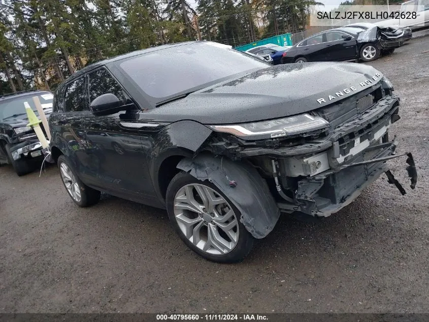 2020 Land Rover Range Rover Evoque S VIN: SALZJ2FX8LH042628 Lot: 40795660