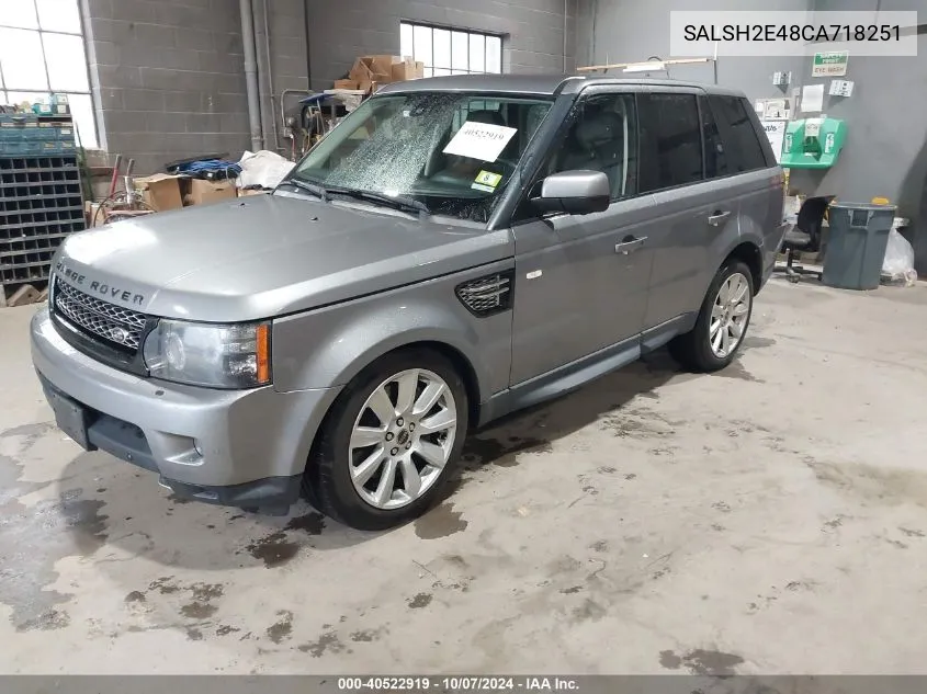 SALSH2E48CA718251 2012 Land Rover Range Rover Sport Supercharged