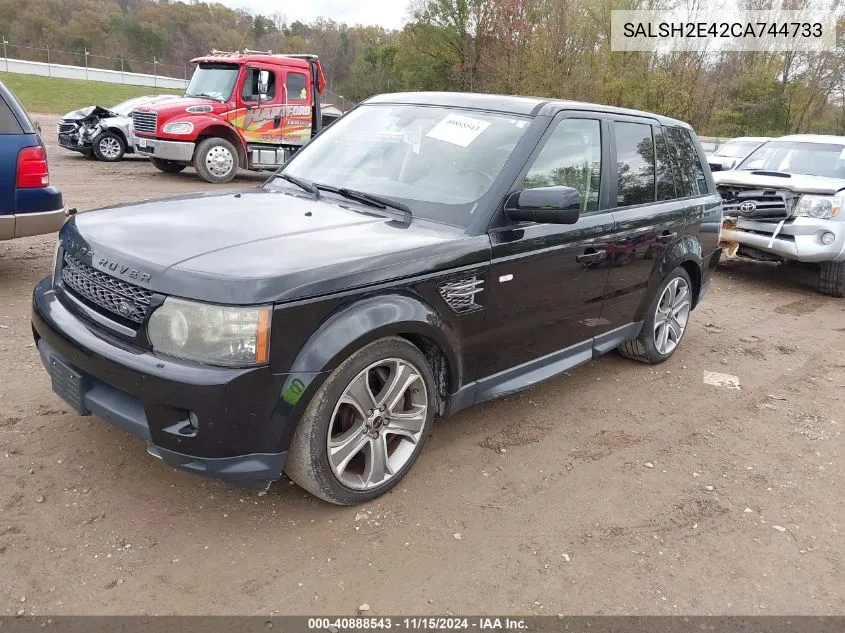 SALSH2E42CA744733 2012 Land Rover Range Rover Sport Supercharged