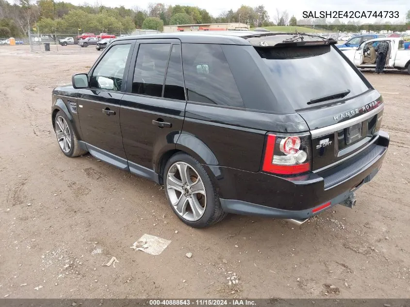 SALSH2E42CA744733 2012 Land Rover Range Rover Sport Supercharged