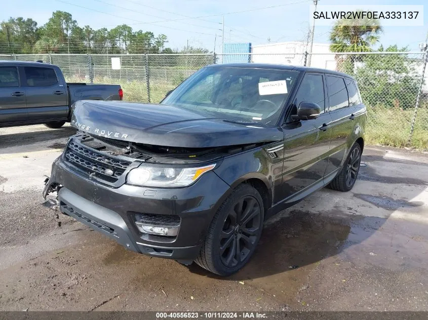 SALWR2WF0EA333137 2014 Land Rover Range Rover Sport 3.0L V6 Supercharged Hse