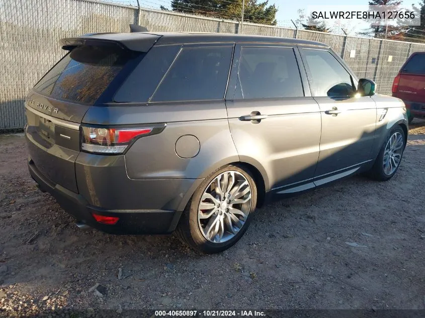 2017 Land Rover Range Rover Sport Sc VIN: SALWR2FE8HA127656 Lot: 40650897