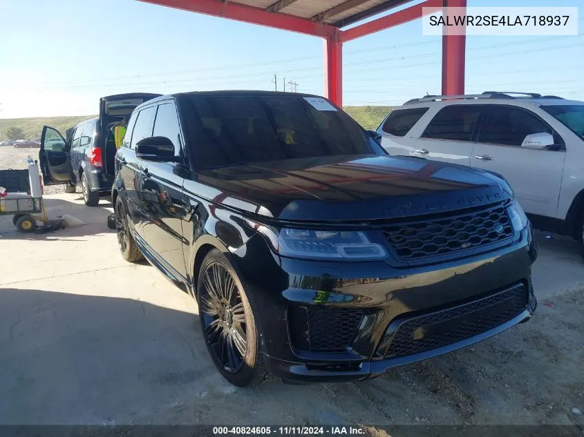 2020 Land Rover Range Rover Sport Hse Dynamic VIN: SALWR2SE4LA718937 Lot: 40824605