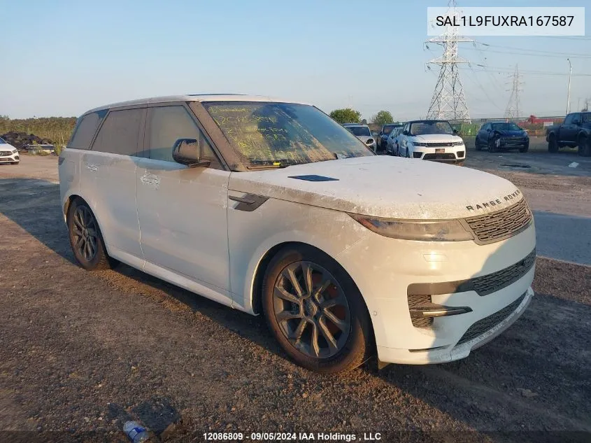 2024 Land Rover Range Rover Sport Dynamic Se VIN: SAL1L9FUXRA167587 Lot: 12086809